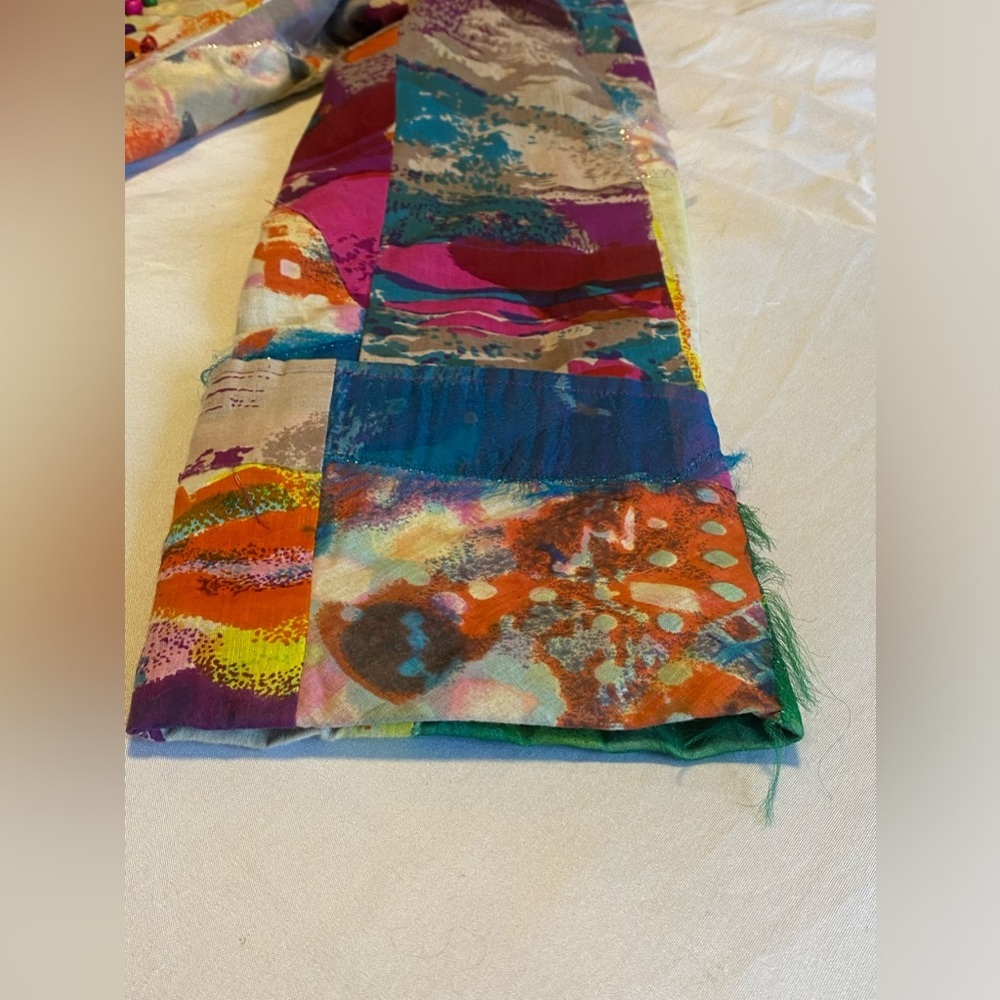 Sandy Starkman Unique Patchwork Blazer Jacket. Si… - image 8